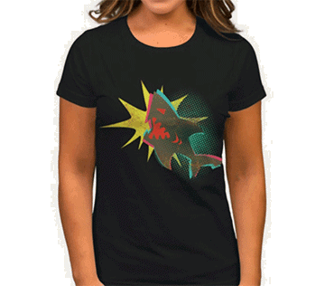 smaller-chomp-shark-girl-headless-various-models-in-urban-shirt-wearhouse-tshirts